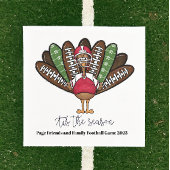 Dies ist die Saison Script Erntedank Football Türk Serviette