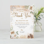 Dies ist die Saison, um Ihnen zu danken Einladung (Stehend Vorderseite)