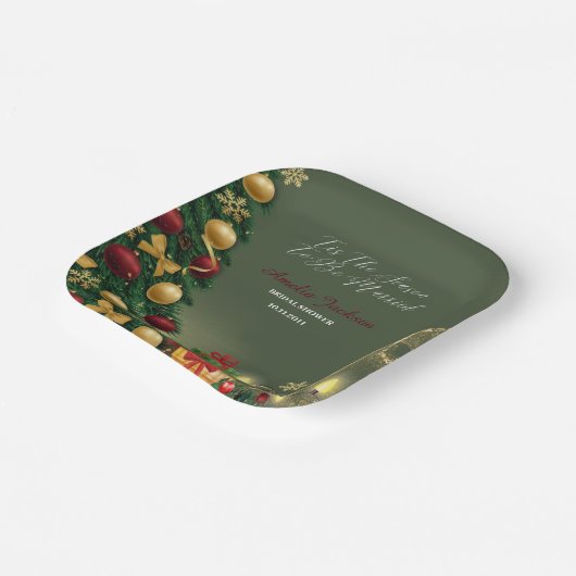 Dies ist die Saison, um verheiratete Teller Papier (Gewinkelt)