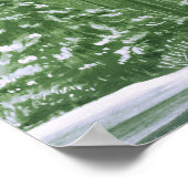 Dies ist die Saison Winter Hochzeitstisch-Sitzplan Poster (Ecke)