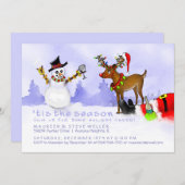 Dies ist die Saisoneinladung - Party Spaß Einladung (Vorne/Hinten)