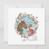 "Dies ist die Weihnachtsfeiertage Gruß oder Dankeskarte (Vorderseite)