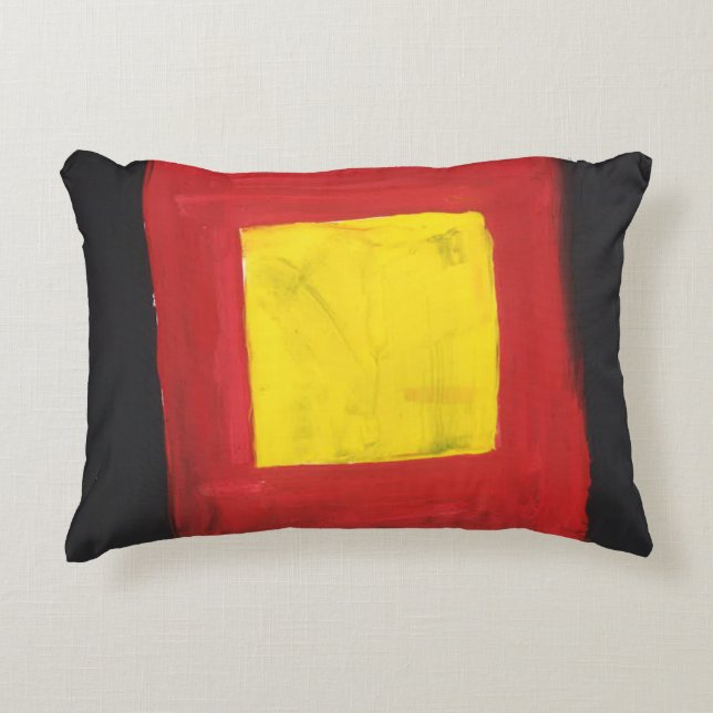 Dies ist ein Accent Pillow Liebe Design. Dekokissen (Vorderseite)