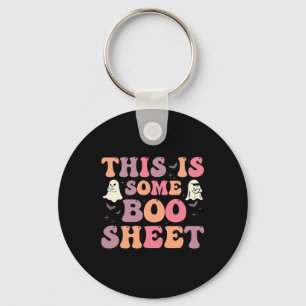 Dies ist ein Boo-Blatt Halloween Ghost Funny für m Schlüsselanhänger