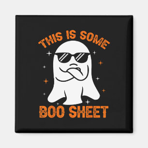 Dies ist ein Boo-Sheet Ghost Retro Halloween Costu Magnet