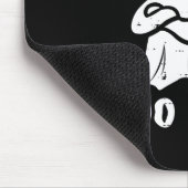 Dies ist ein Boo-Sheet Halloween Ghost Fun Geschen Mousepad (Ecke)