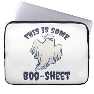 Dies ist ein Boo Sheet Sassy Ghost Laptopschutzhülle