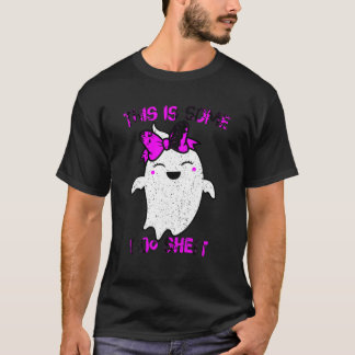 Dies ist ein Booblätter Spider Decke Ghost Spooky  T-Shirt