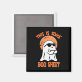 Dies ist ein Bootsheet Halloween Cooler Ghost-Spaß Magnet (Vorderseite/Rückseite)