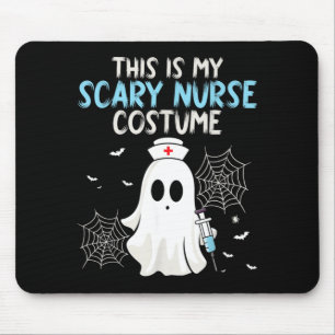 Dies ist ein gruseliger Krankenschwester-Kostüm - Mousepad