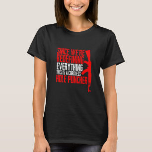 Dies ist ein kabelloser Locher T-Shirt