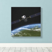 Dies ist ein KünstlerÃ, Leinwanddruck (Insitu (Holzboden))