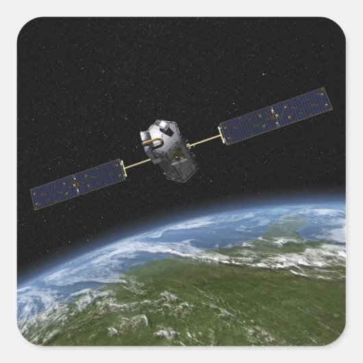 Dies ist ein KünstlerÃ, Quadratischer Aufkleber (Vorderseite)