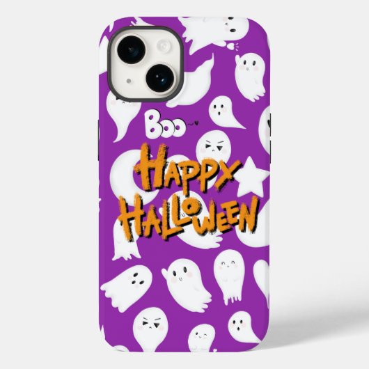 Dies ist ein niedlicher Fall für Halloween. Case-Mate iPhone Hülle (Rückseite)
