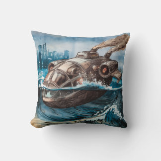 Dies ist ein Raumschiff, das für einen Augenblick Kissen