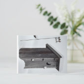 Dies ist ein schönes Winter Outdoor Postkarte. Postkarte (Stehend Vorderseite)