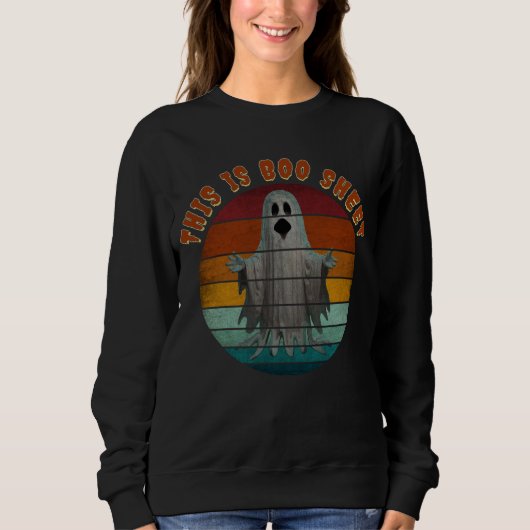 Dies ist ein Vintager Bootschild Sweatshirt (Vorderseite)