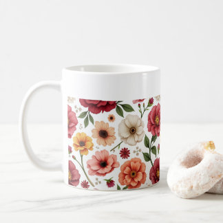 Dies ist eine Blume Design-Tasse Kaffeetasse