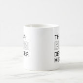 Dies ist eine Designer-Tasse Kaffeetasse (Mittel)
