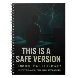 Dies ist eine sichere Version - Track-000-Platzhal Notizblock