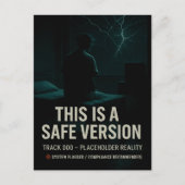 Dies ist eine sichere Version - Track-000-Platzhal Postkarte (Vorderseite)