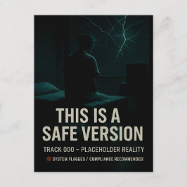 Dies ist eine sichere Version - Track-000-Platzhal Postkarte