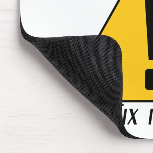 Dies ist Embarrassing 2 Mousepad (Ecke)