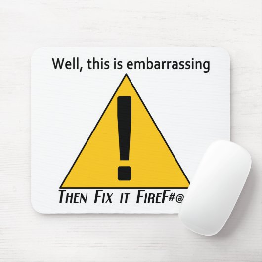 Dies ist Embarrassing 2 Mousepad (Mit Mouse)