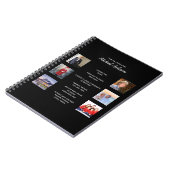 DIES IST IHR LEBEN - FOTOS MILESTONES-Journal hinz Notizblock (Linke Seite)