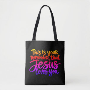 Dies ist Ihre Erinnerung daran, dass Jesus Sie lie Tasche