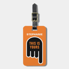 Dies ist Ihre (personalisierbare) Gepäckanhänger