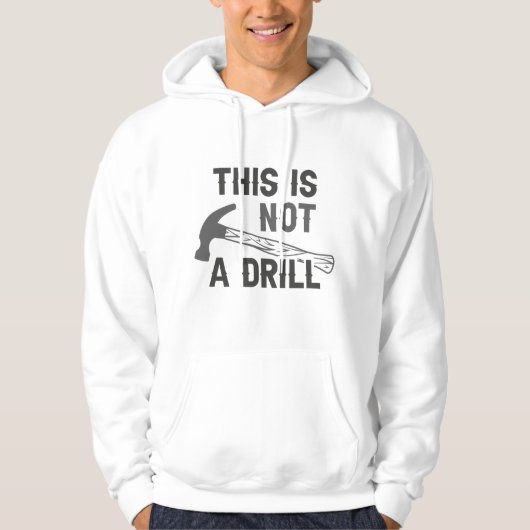 Dies ist kein Drill Hoodie (Vorderseite)