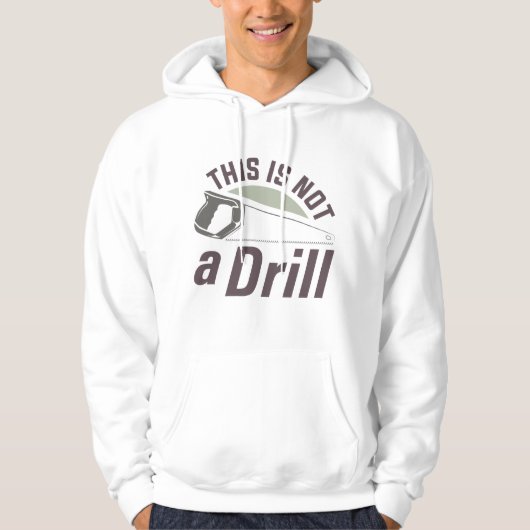 Dies ist kein Drill Hoodie (Vorderseite)
