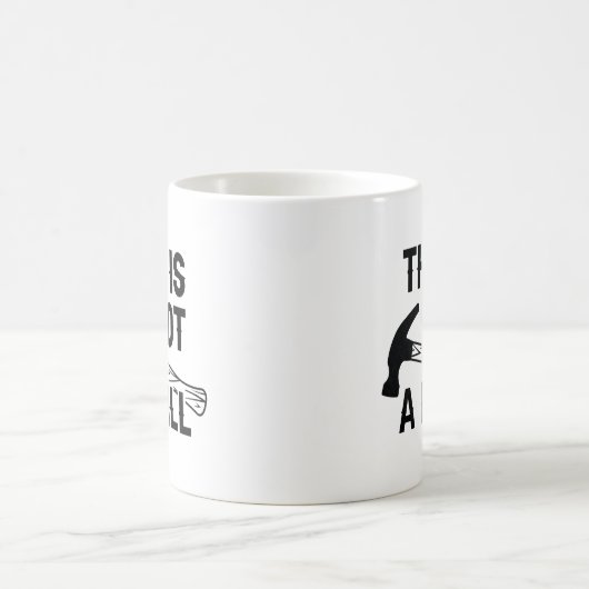 Dies ist kein Drill Kaffeetasse (Mittel)