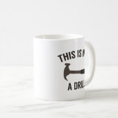 Dies ist kein Drill Kaffeetasse (VorderseiteRechts)