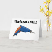 Dies ist kein Drill Karte (Gelbe Blume)