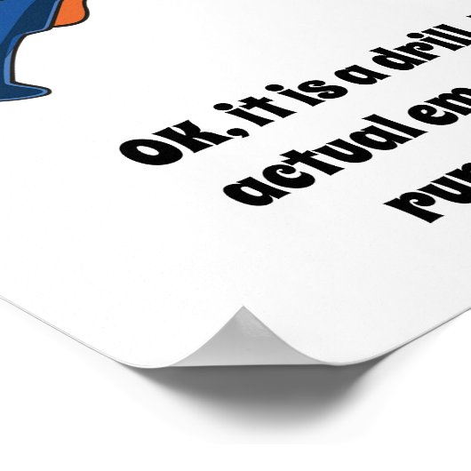 Dies ist kein Drill Poster (Ecke)