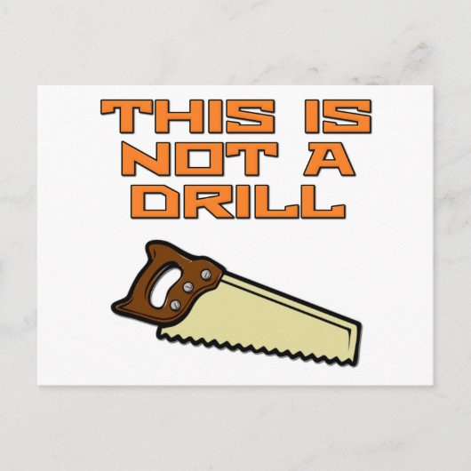 Dies ist kein Drill Postkarte (Vorderseite)