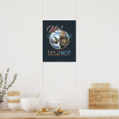 Dies ist kein Raketenwissenschaft-Plakat (16x20") Poster (Küche)