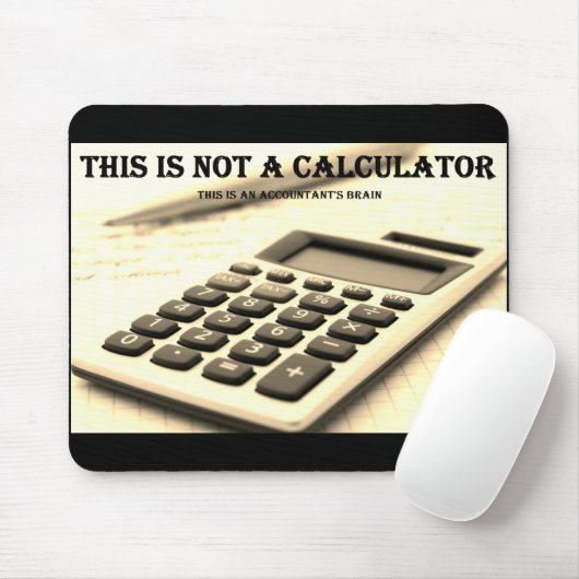 "Dies ist kein Rechner" Mousepad (Mit Mouse)