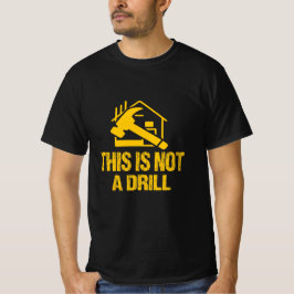 Dies ist kein treibender lustiger Hammer Builder T T-Shirt