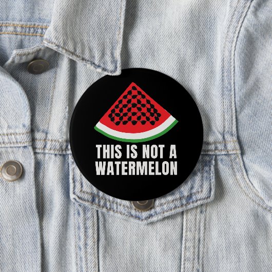Dies ist kein Watermelon - ein palästinensischer F Button (Beispiel)