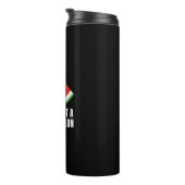 Dies ist kein Watermelon - ein palästinensischer F Thermosbecher (Nach rechts gedreht)