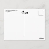 Dies ist keine Bohrhammer-Tool-Postkarte Postkarte (Rückseite)