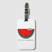 'Dies ist keine palästinensische Sammlung von Wass Gepäckanhänger (Vorderseite Vertikal)