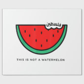 'Dies ist keine palästinensische Sammlung von Wass Geschenkpapier (Flach)