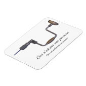 Dies ist keine Übung / Dies ist nur eine Übung Magnet (Linke Seite)