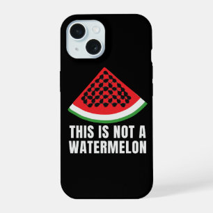 Dies ist keine Wassermelone - Palästinensische Kef iPhone 15 Hülle