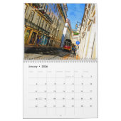 Dies ist Lissabon und Porto Portugal Kalender (Jan 2026)
