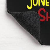 Dies ist mein 19. Shirt Unabhängigkeitstag Afrika Mousepad (Ecke)